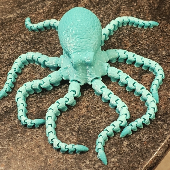 3D Printed Octopus by McGybeer - Picture 1 of 3